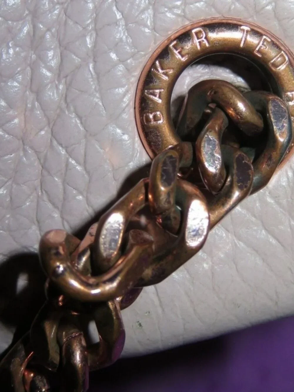 TED BAKER London Jay Oriental Blossom Leather Crossbody Bag